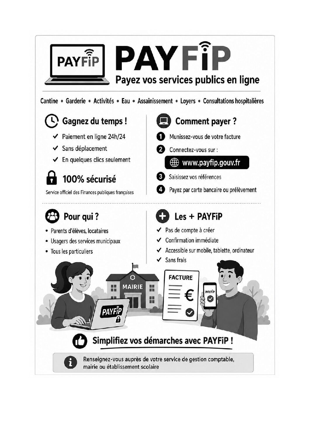 Affiche PayFip