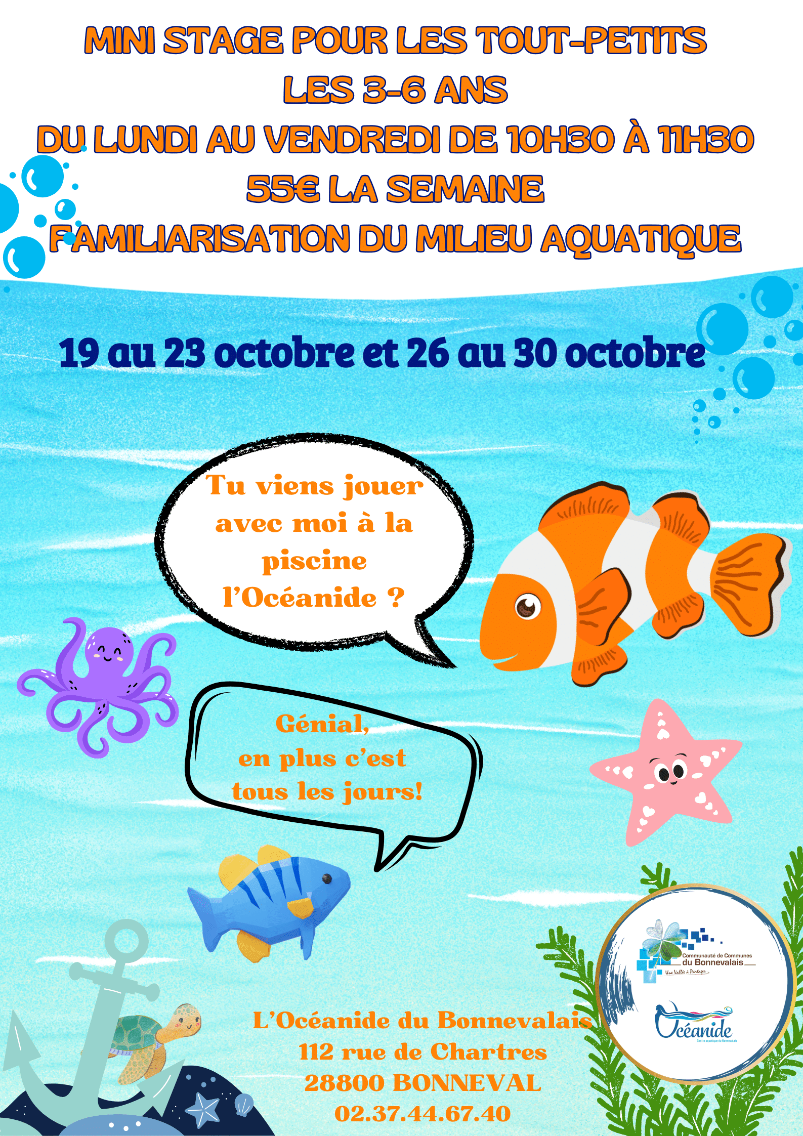 mini stage jardin nemo